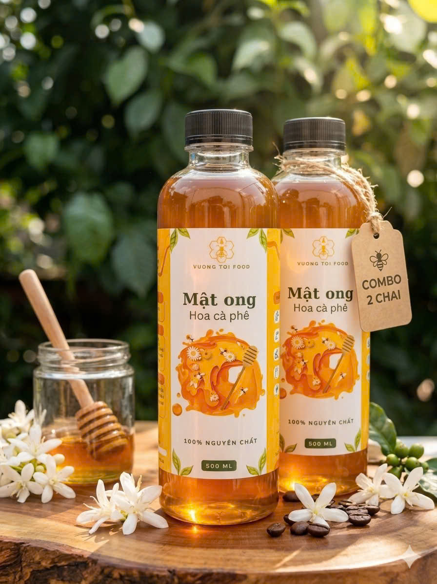 Mật ong hoa cà phê – Ngọt ngào hương cao nguyên